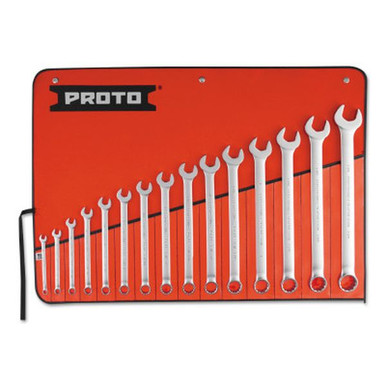 Opens dialog PROTO J1200FASD TorquePlus 12-Pt. Combination Wrench Set, 15 Piece, Oval Handle, Satin