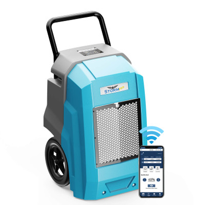 Alor Air Solutions Storm Pro Blue Dehumidifier (AAB09X44C47W)