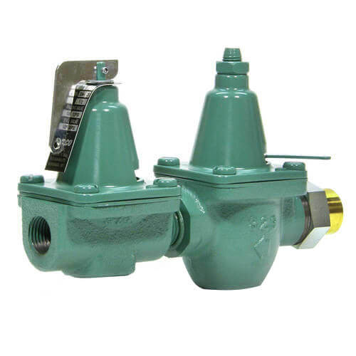 Taco 334-H3 1/2 Cast Iron Pressure Reducing Dual Unit Valve Press
