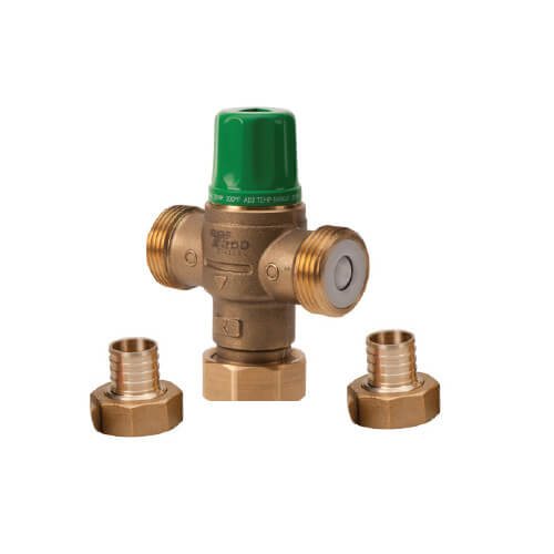 Taco 5122-P2 1/2 PEX Union Mixing Valve (Low Lead)