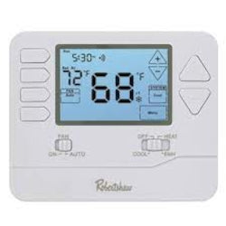 Robertshaw RS9110 24V/Millivolt Programmable Thermostat 1 Heat/1 Cool