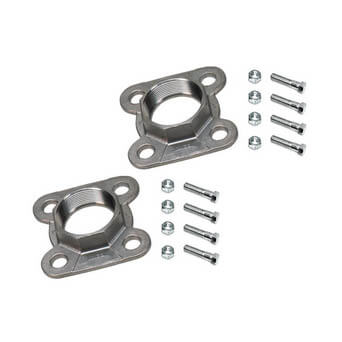 Taco 185-086S 2 in Stainless Steel 4-bolt threaded Flange for 1400-60B/-65B/-70B