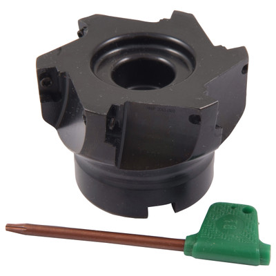 HHIP 2-1/2" X 3/4 BORE 90 DEGREE APKT INDEXABLE FACE MILL (2063-2500)