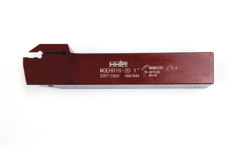 HHIP 1 X 1 X 6" RIGHT HAND MGEHR16-2D EXTERNAL GROOVING TOOL HOLDER (2207-1000)