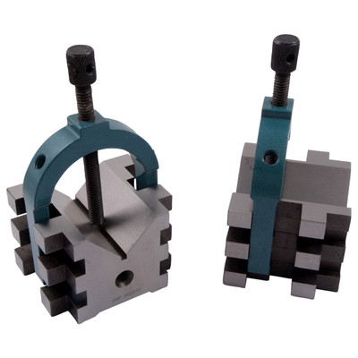 HHIP 2.5 X 2.75 X 2" MULIT-USE V-BLOCKS & CLAMPS SET (3402-0112)