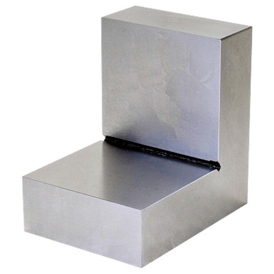 HHIP 4 X 4 X 3 X 1-1/8" NO HOLE STEEL RIGHT ANGLE PLATE (3402-1443)