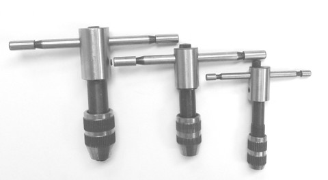 HHIP 3 PIECE RATCHET T-HANDLE TAP HOLDER SET (3900-0240)