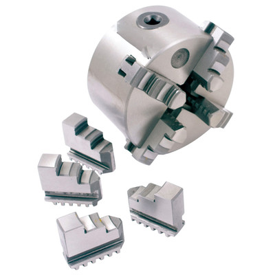 HHIP 6" 4-JAW PLAIN BACK SELF-CENTERING LATHE CHUCK (3900-0426)