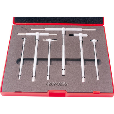 PRO-SERIES PRO-SERIES 6 PIECE 5/16-6" B&S STYLE TELESCOPING GAGE SET(4209-0255)