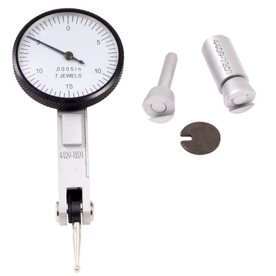 ULTRA QUALITY 0-0.03" RANGE .0005 DIAL TEST INDICATOR WITH .0005 GRADUATION(4409-1201)