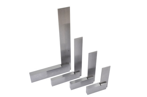 HHIP 4 PIECE MACHINIST STEEL SQUARE SET (2-3-4-6") (4901-0014)