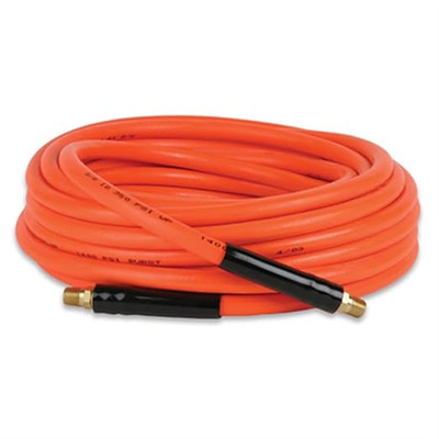 Legacy 3/8 in. x 50 ft. PVC Air Hose - Orange, 1/4 in. NPT (HWF3850FO2)