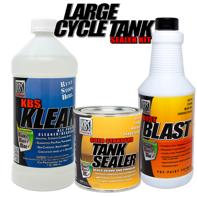 KBS Coatings Large Cycle Tank Sealer Kit (52050)