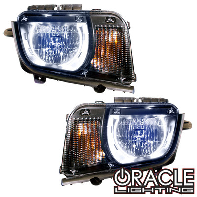 Oracle Lighting 2010-2013 Camaro Non-RS Pre-Assembled LED Halo Headlights (7003-001, 7003-330, 7003-333, 7003-334, 7003-335, 7003-504)