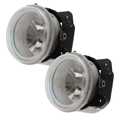 Oracle Lighting 2010-2015 Jeep Wrangler JK Pre-Assembled LED Halo Fog Lights (7159-001, 7159-002, 7159-003, 7159-005, 7159-007, 7159-009, 7159-333)