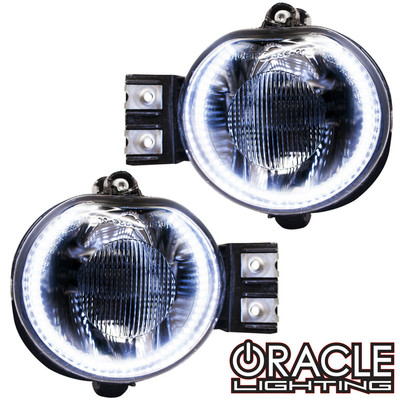 Oracle Lighting 2002-2005 Dodge Ram Pre-Assembled LED Halo Fog Lights (7031-001, 7031-002, 7031-007, 7031-333)