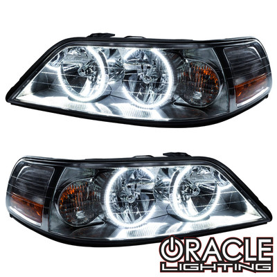 Oracle Lighting 2005-2011 Lincoln TownCar Pre-Assembled LED Halo Headlights (7085-001, 7085-002, 7085-003, 7085-004, 7085-007, 7085-330, 7085-333, 7085-334, 7085-335, 7085-504)