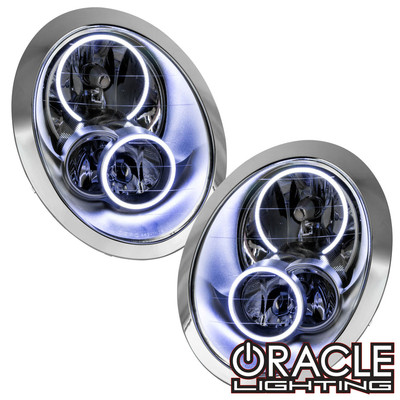 Oracle Lighting 2005-2008 Mini Cooper/S Pre-Assembled LED Halo Headlights (7103-001, 7103-002, 7103-007, 7103-330, 7103-333, 7103-334, 7103-335, 7103-504)