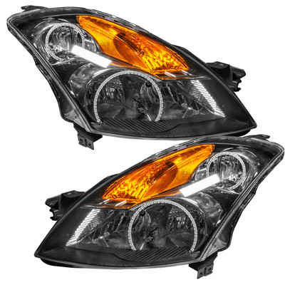 Oracle Lighting 2007-2009 Nissan Altima Sedan Pre-Assembled LED Halo Headlights - (Black Housing) (7170-330, 7170-333, 7170-334, 7170-335, 7170-504)