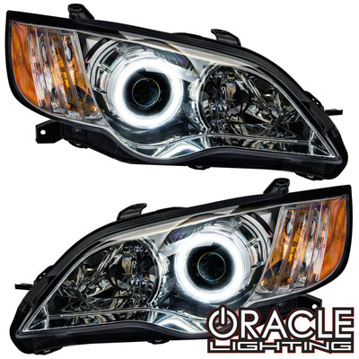 Oracle Lighting 2008-2009 Subaru Legacy Sedan Pre-Assembled LED Halo Headlights (7206-001, 7206-002, 7206-003, 7206-005, 7206-007, 7206-330, 7206-333, 7206-334, 7206-335, 7206-504)