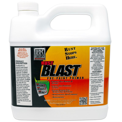 KBS Coatings RustBlast Rust Remover 1 Gallon Metal Etch Solution (3500)