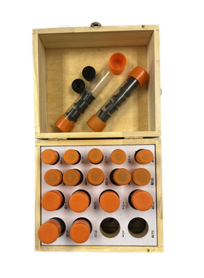 HHIP 1/8-21/32" 108 PIECE BLIND HOLE SPOTTER SET (8016-0108)