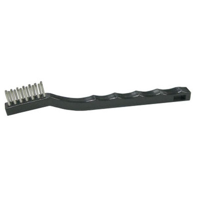 Opens dialog WEILER 44806 Small Hand Scratch Brushes 7 1/2" Stainless Wire Plastic Handle (36pk)