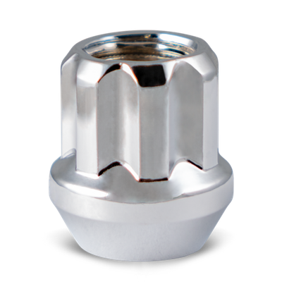 RHI Automotive 14x1.5 Spline 6 Lug Open End Zinc 1.00" 24 Lugs 1 Key (8734K6-Z)