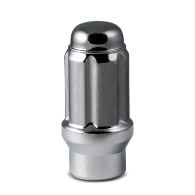 RHI Automotive 12X1.25 Closed End (35mm/1.38") Spline ET 6 Lug Chrome 24 Lugs, 1 Key (8747K6ET-C)