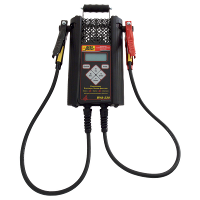 AutoMeter Professional Grade Hand Held Electrical System Analyzer 6V & 12V (BVA-230)