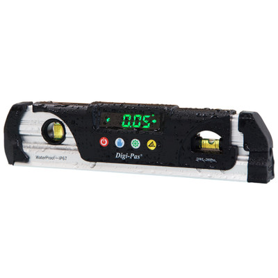 Digi-Pas Waterproof Digital Torpedo Level DWL280PRO with IP67 Certification (2-00285-99)