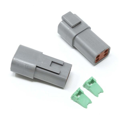Eastwood Crimp-Right 2 Piece Four Cavity Deutsch Connector (23587, 23588)