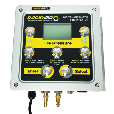 RapidAir Wall Mount Tire Inflator – Three Preset (K3063)