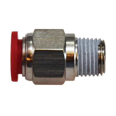 Opens dialog Midland Industries 268PPC-12MMX3/8 -Champion Brass Connector, 12 mm Push-In x 3/8" Male BSPT,
