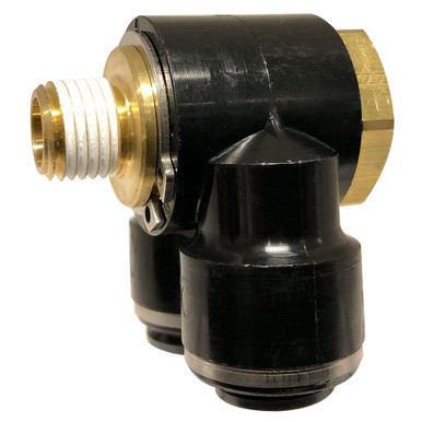Opens dialog Midland Industries 57060808C - 90° Elbow, 1/2" MPT x 3/8" Tube OD x 1/2", Composite