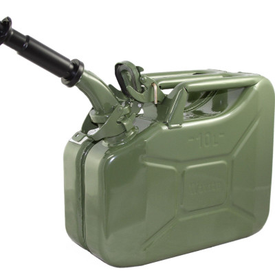 Wavian USA Gas Can OD Green 10 Liter w/Nozzle (3014)