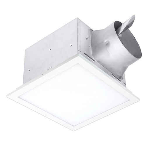 Delta Breez SIG80-110ELED 80/110 CFM Exhaust Fan with Edge-Lit Dimmable LED Light and Adjustable Color Temperature