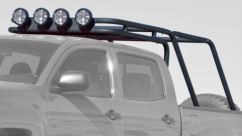Body Armor 2005-2023 Toyota Tacoma Crew Cab Sport Rack - Requires 5129 Basket (TC-6124)