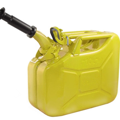 Wavian USA Gas Can Yellow 10 Liter w/Nozzle (3025)