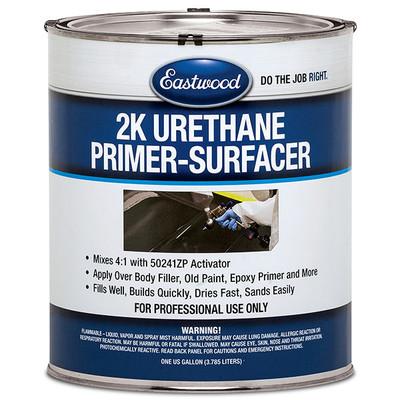Eastwood 4:1 Urethane Primer - Automotive Car Paint - Gallon (14003ZPA, 14005ZPA)