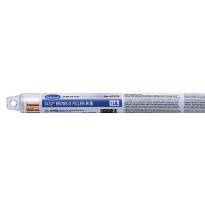 Eastwood 3/32 Inch ER70S-2 Filler Rod (33339, 33342)