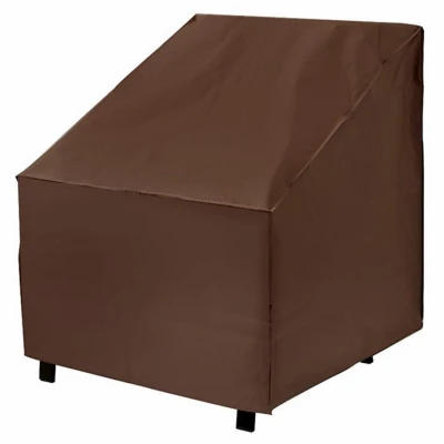 Oversized Chair Cover, Brown - 33" X 35" X 36" - Durable Outdoor Protection