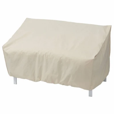 Taupe Stretch Loveseat Slipcover For 2-seater Sofas