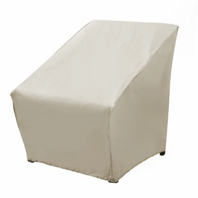 Oversized Chair Cover, Taupe - 33" X 35" X 36" - Durable Elastic Design