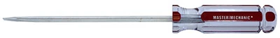 3/16 X 6-in. Square Slotted Keystone Screwdriver With Ergonomic Handle