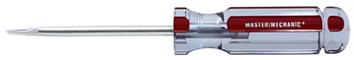 1/4 X 4-inch Round Slotted Cabinet Screwdriver With Ergonomic Handle