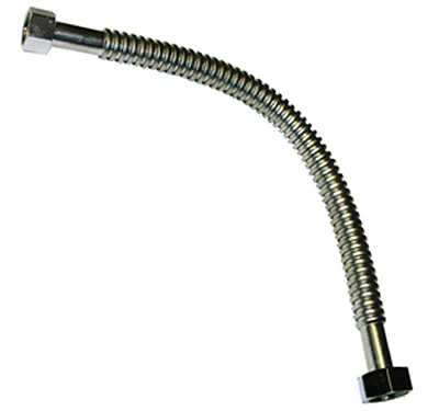 Magna Flex Instant Water Heater Connector, Stainless Steel, 1 X 1 X 18-inch