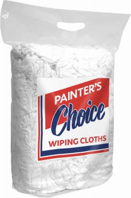 4-lb Pack #5 White Cotton Knit Cleaning Rags