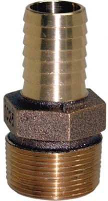 Male Reducing Adapter, 1-1/4" To 1-inch, Brass, Model Mra125nl