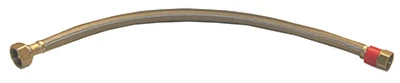 Durable 20-inch Stainless Steel Faucet Connector 1/2" Compression X 1/2" Female Iron Pipe